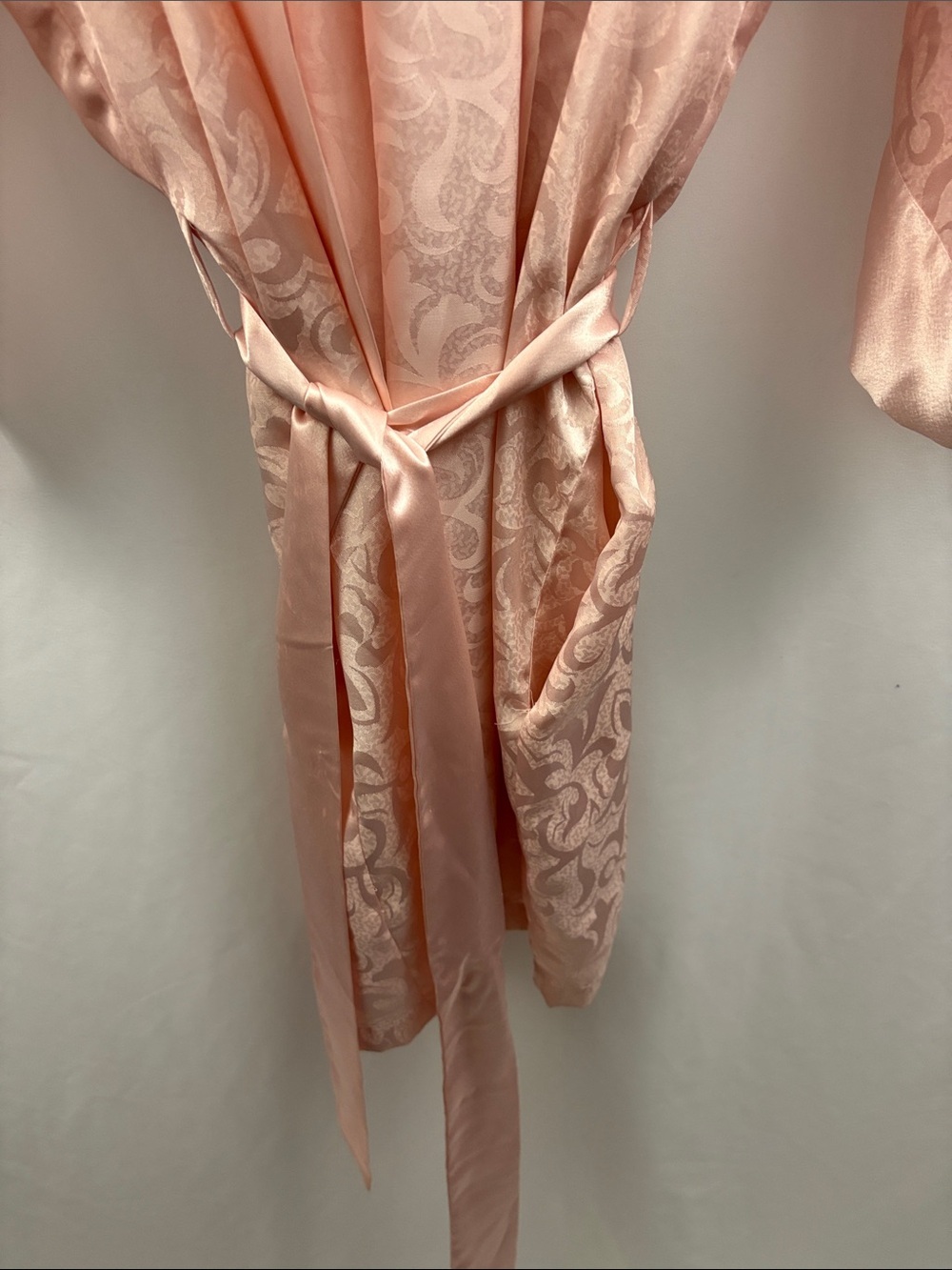Vintage Victoria’s Secret Robe Light Pink Women’s One Size Fits All Gold Label - Picture 5 of 9